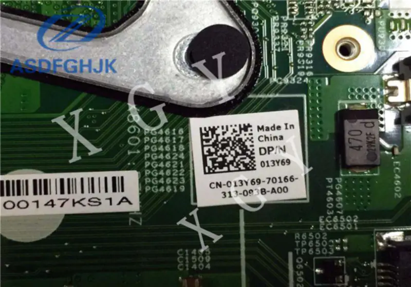 Základní deska Dell CN-013Y69 13Y69 15Z 5523 SR0XL I5-3337U