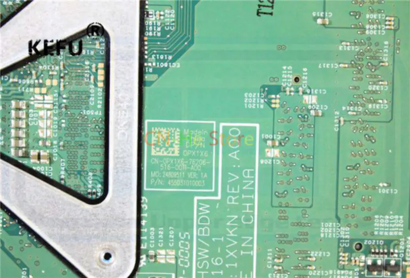 Základní deska Dell 3458 3558 i3 4005U 14216-1 1XVKN PX1X6 0PX1X CN-0PX1X6