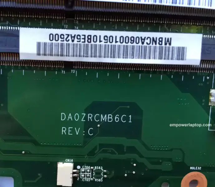 Základní deska Acer E732 MBNCA06001 DA0ZRCMB6C1 HM55