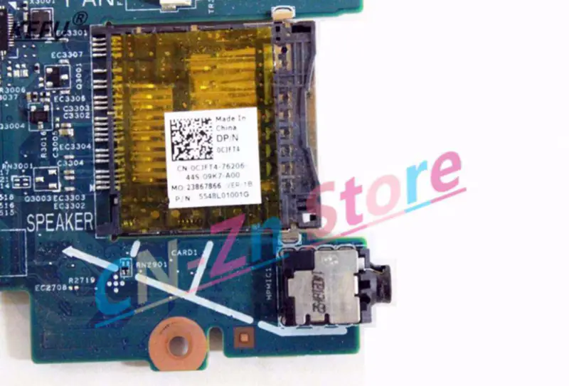 Dell 17R 7737 DOH70 12309-1 CN-0CJFT4 motherboard i7-4500U GT750M 2GB