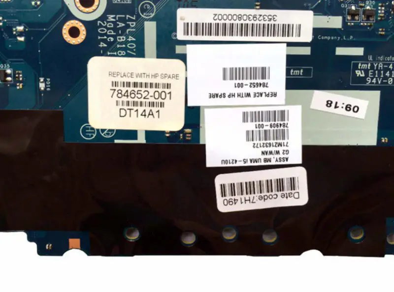Základní deska HP 450 G2 784652-001 SR1EF i5-4210U