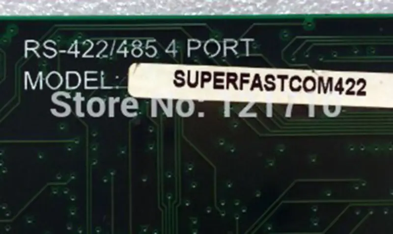Advantech SUPERFASTCOM PCI SERIES SUPERFASTCOM422 RS-422 485 4 PORT průmyslová základní deska