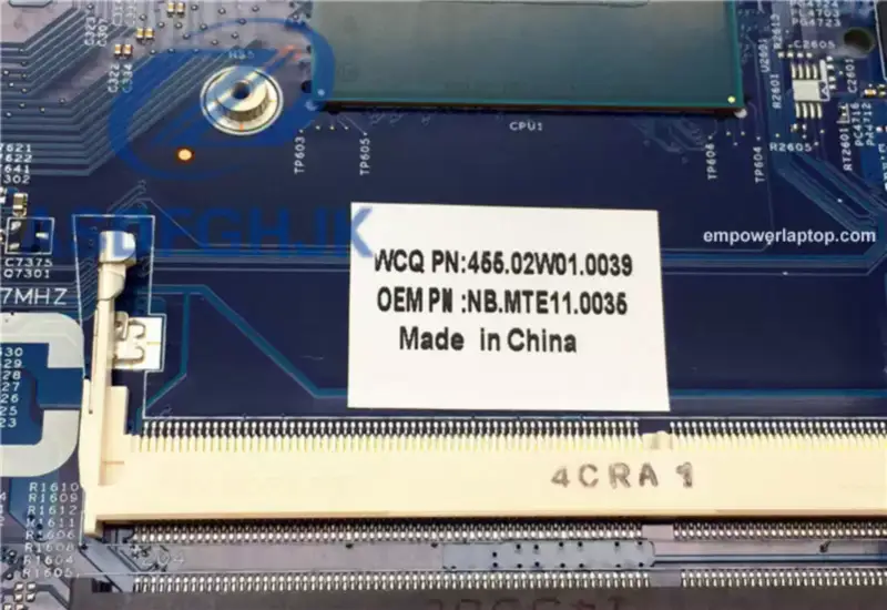 Základní deska Acer VN7-591G 448.02W05.0011 455.02w01.0039 NB.MTE11.0035 SR1Q8