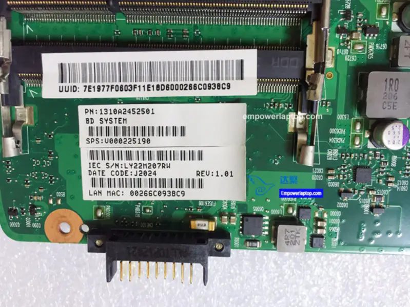 Základní deska Toshiba V000225190 C665 y