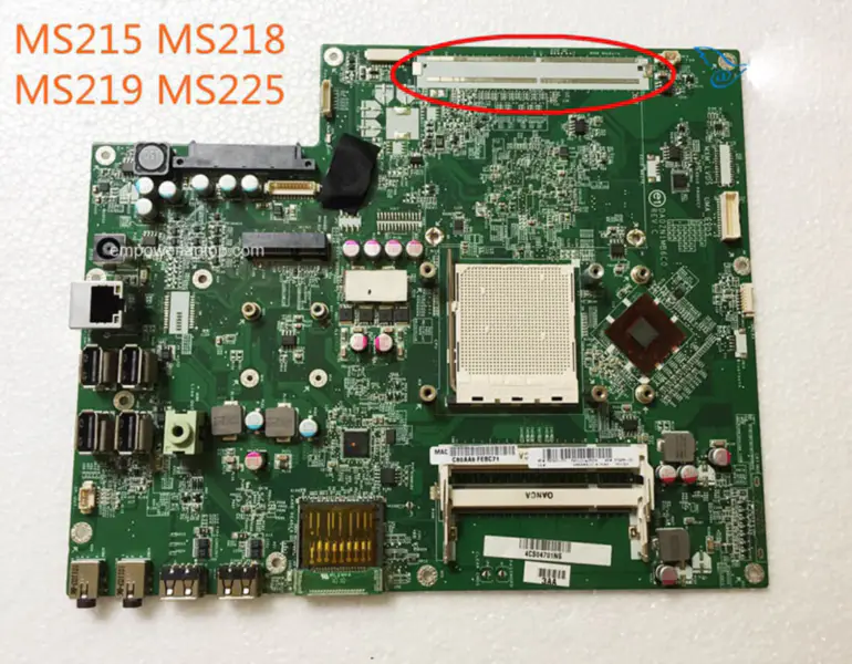 Základní deska HP 570966-001 MS215 MS218 MS219 MS225 AIO DA0ZN1MB6C0