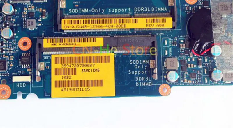 Základní deska Dell 5448 5548 JGW4R 0JGW4R LA-B016P I3-5005U