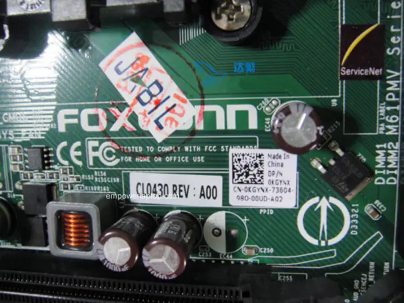 Základní deska Dell 0KGYNX KGYNX DIM 2010