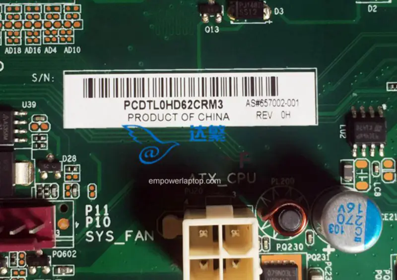 Základní deska HP 657002-001 H-CUPERTINO2-H61