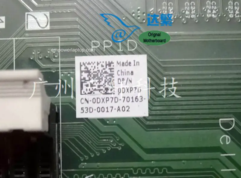 Dell 0DXP7D DXP7D Vostro 3901 V3901 MAA78R/Superior 13073-1 základní deska