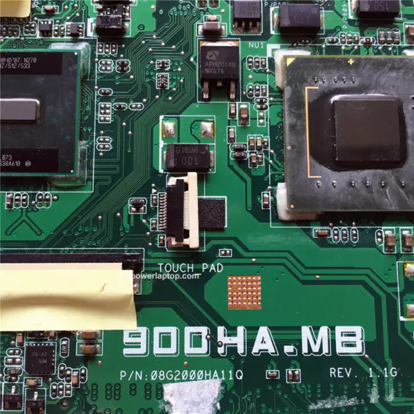 Základní deska Asus 900MA 08G2000HA11Q REV 1.1G s N270