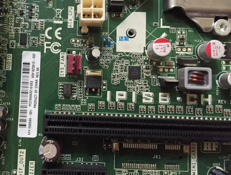 HP 623913-002 H8 H8-1020es IPISB-CH 656599-001 LGA1155 základní deska