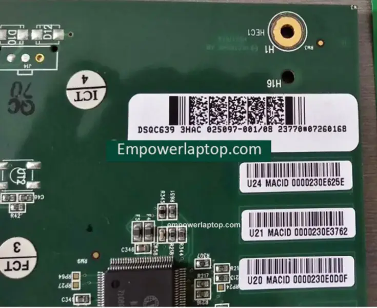 ABB 3HAC 025097-001/08 Základní deska DSQC639