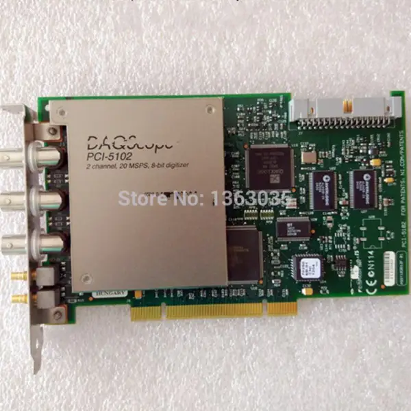 NI PCI-5102 2kanálový 20 MSPS 8bitový digitizér pro DAQScope