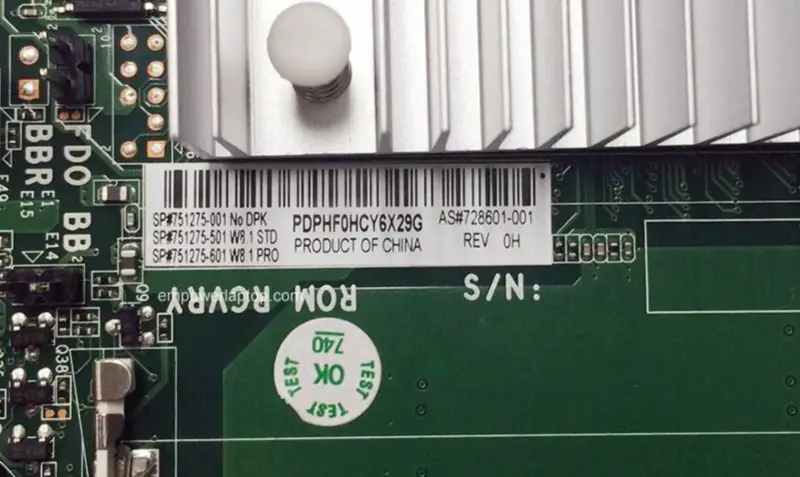 HP 751275-001 18-5110 AIO 728601-001 751275-501 základní deska