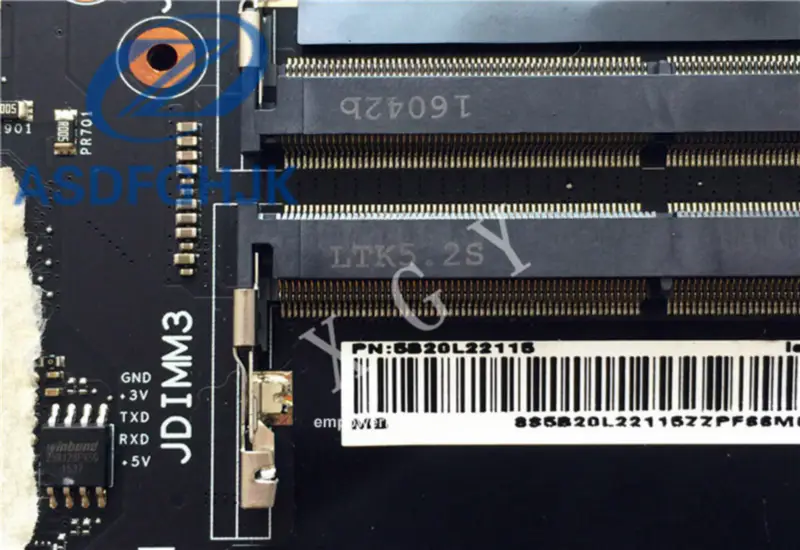 Základní deska Lenovo 5B20L22115 Y900-17ISK Y900 DDR4 SR2FL I7-6820HK N16E-GX-A1