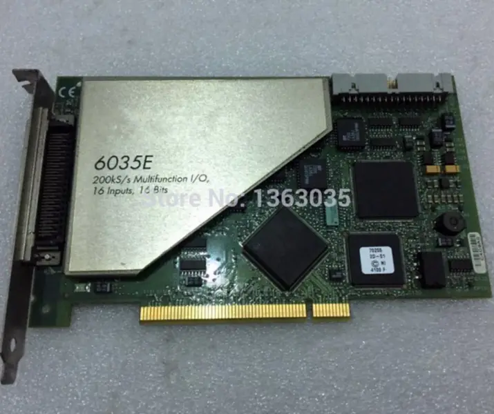 NI PCI-6035E 6035E 200kS/s Multifunkční I/O , 16 vstupů , 16 bitů