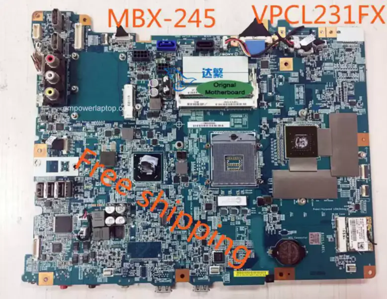Sony A1832566A VPCL231FX AIO V021_MP_3D 1P-0115J00-8011 Základní deska MBX-245