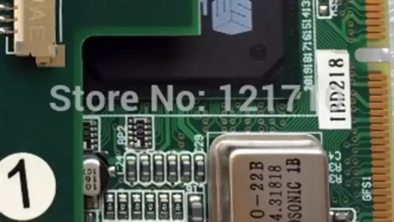 IBD218 21-1001-0475 Průmyslová základní deska MicroPCI VGA Card