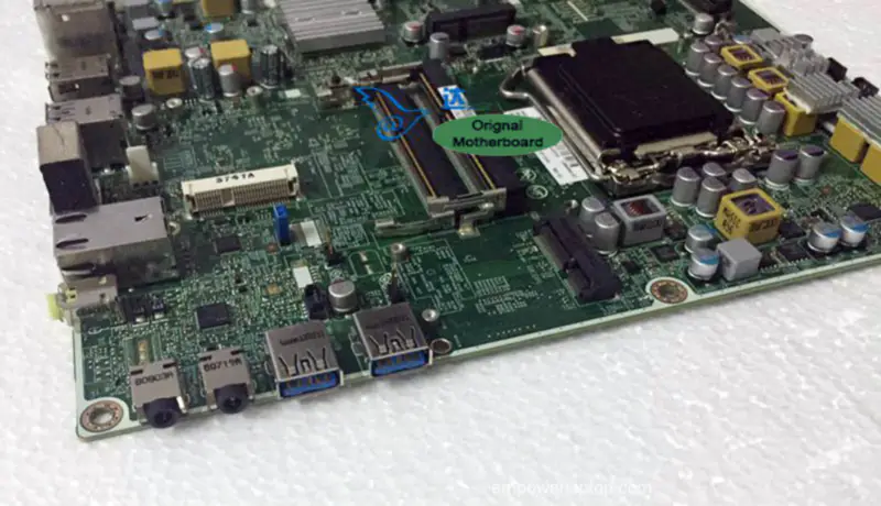 HP 656945-001 Compaq Elite 8300 AIO 657097-001 11053-1 48.3GH08.011 Q75 LGA1155 základní deska