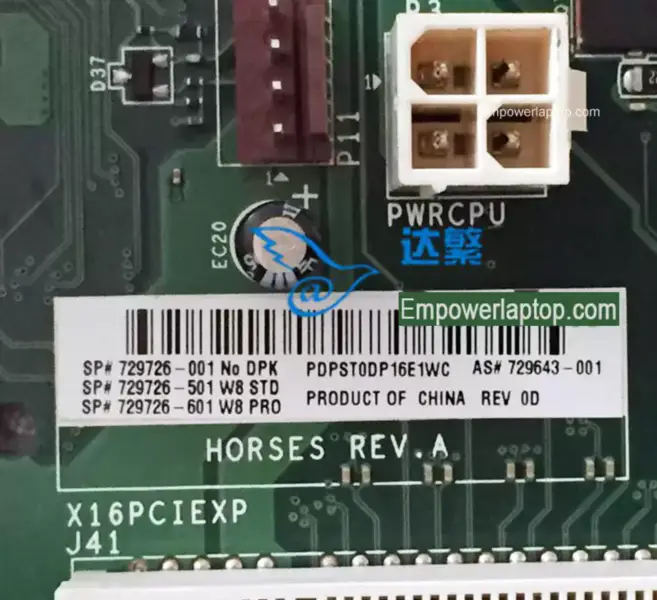 HP 729726-001 ProDesk 405 G1 MT 729643-001 MS-7863 VER:1.1 základní deska