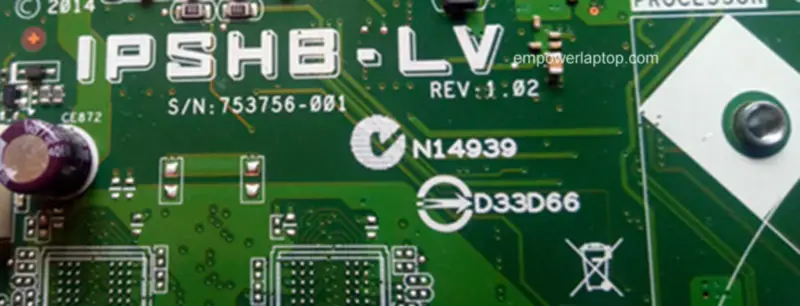 HP 729132-001 20 AIO 753756-001 IPSHB-LV základní deska