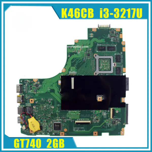 Základní deska Asus A46CB K46CM K46CB K46C K46CM REV2.0 s procesorem I3-3217U GT 740M a 2 GB paměti