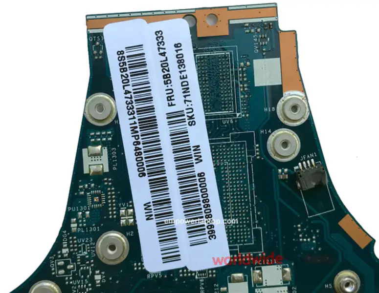 Základní deska Lenovo Yoga 710-15ISK s CPUR2EZ i7-6500U FRU 5B20L47333 DDR4