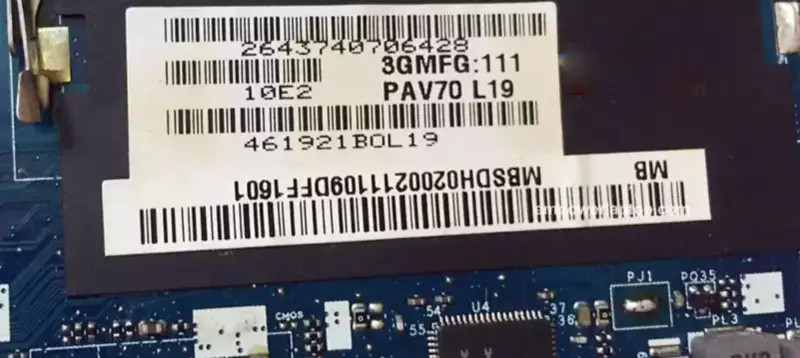 Základní deska Acer MBSDH02002 D255 D255E LT27 PAV70 LA-6421P