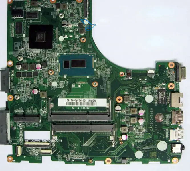 Základní deska Acer E5-471G P246 s integrovanou grafikou