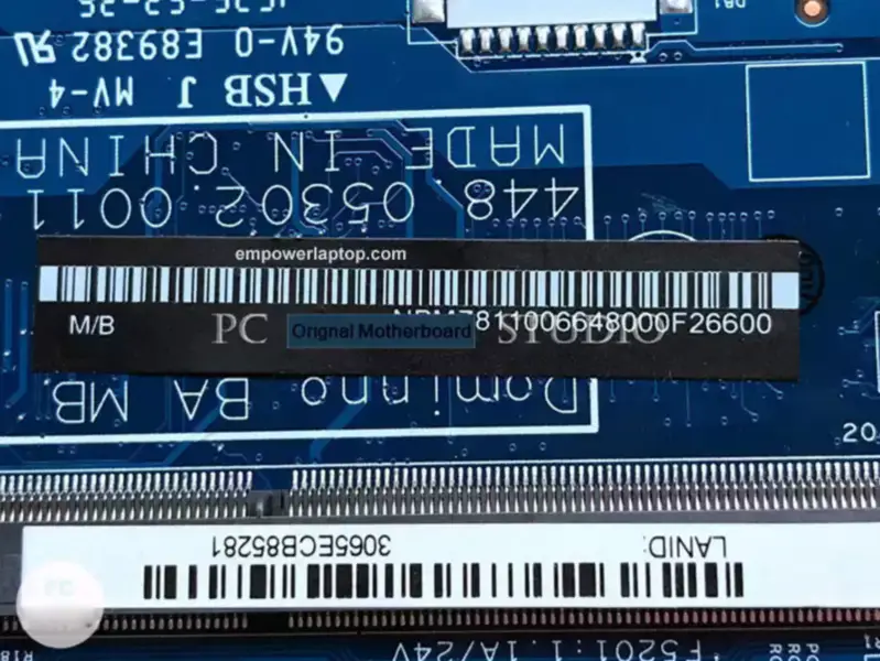 Základní deska Acer NBMZ811006 448.05302.0011 Es1-551 s N3160