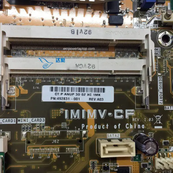 Základní deska HP 492831-001 TouchSmart IQ500 IQ573 IQ546cn AIO IMIMV-CF