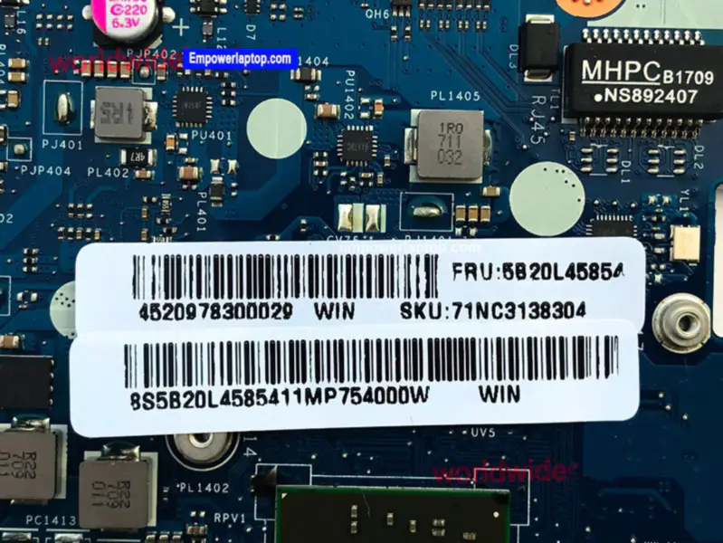 Základní deska Lenovo IdeaPad 510S-14ISK s CPUR2EZ i7-6500U P N LA-D451P 5B20L45854