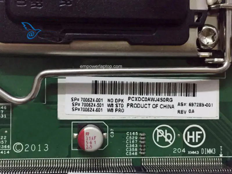 Základní deska HP 697289-001 EliteOne 800 G1