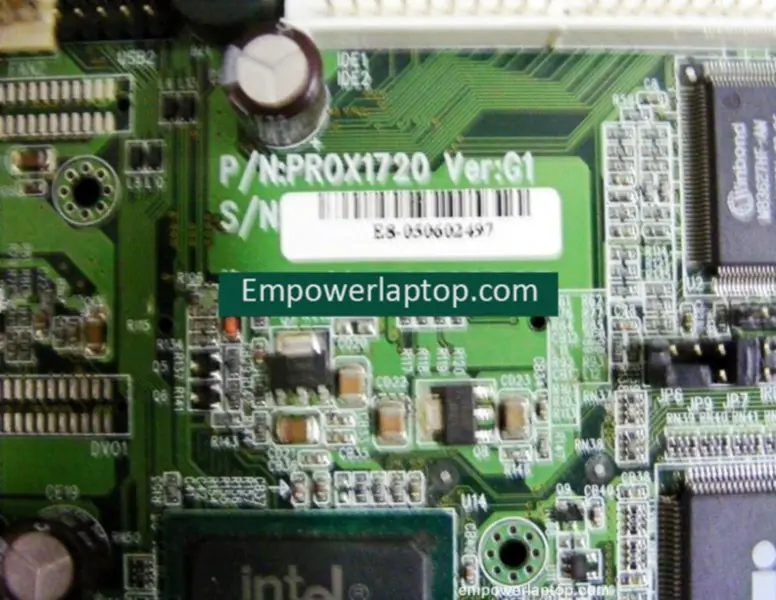 Inside Technology P/N: PROX1720 Ver:G1 PROX-1720 průmyslová základní deska