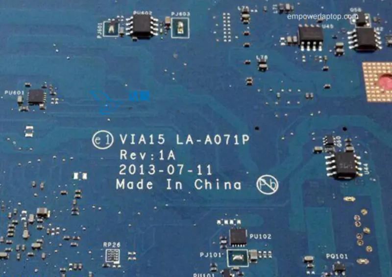 Základní deska Lenovo B550 AIO VIA15 LA-A071P