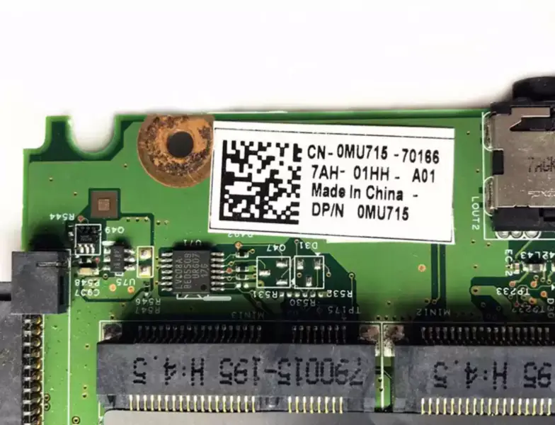 Základní deska Dell MU715 0MU715 CN-0MU715 M1530