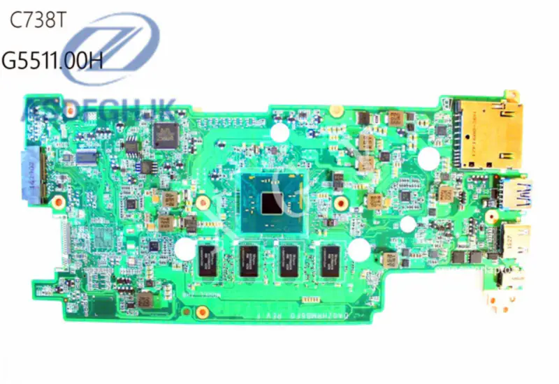 Základní deska Acer DA0ZHRMB6F0 Chromebook C738T N3150 CPU 4GB RAM NB.G5511.00H NBG551100H