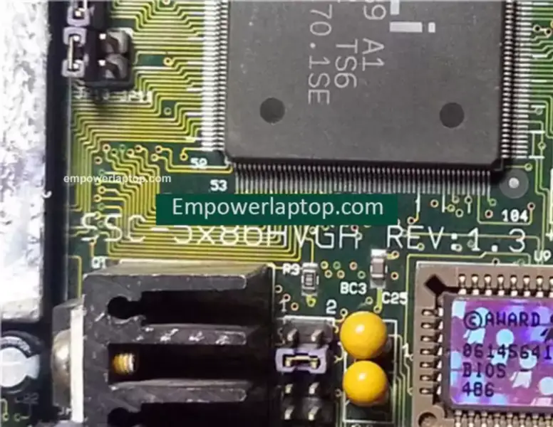 IEI SSC-5X86HVGA REV:1.3 průmyslová základní deska