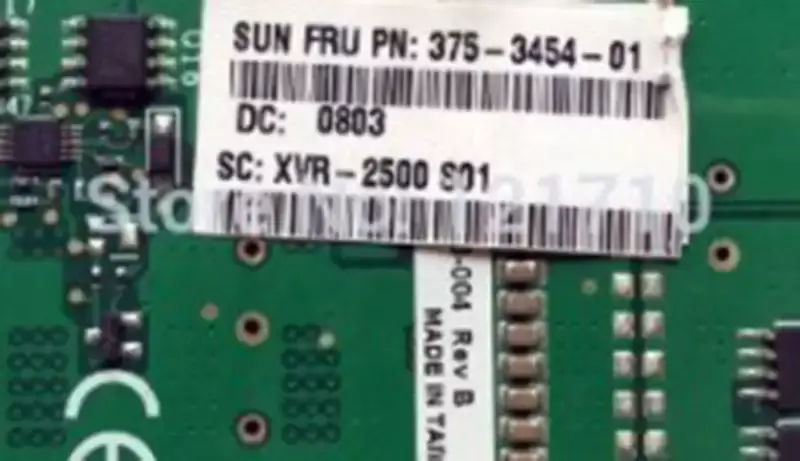 Karta Sun XVR-2500 375-3454-01 Rozhraní PCI-E XVR2500-S01 Průmyslová základní deska XVR-2500S01