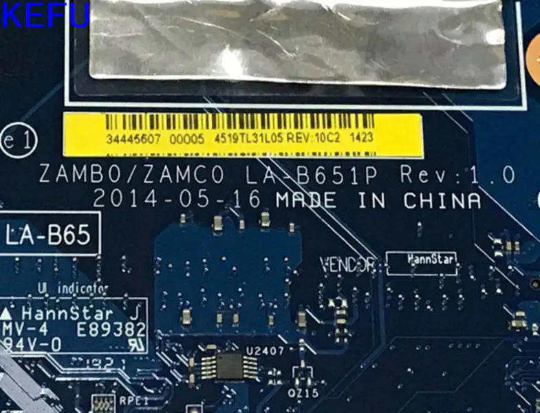 Základní deska Dell ZAMB0 ZAMC0 LA-B651P CN-02GVG8 5545