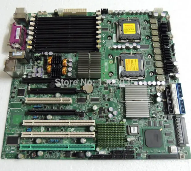 Základní deska Supermicro X7DA8+ pro lékařské pracovní stanice podporuje 54 CPU SCSI