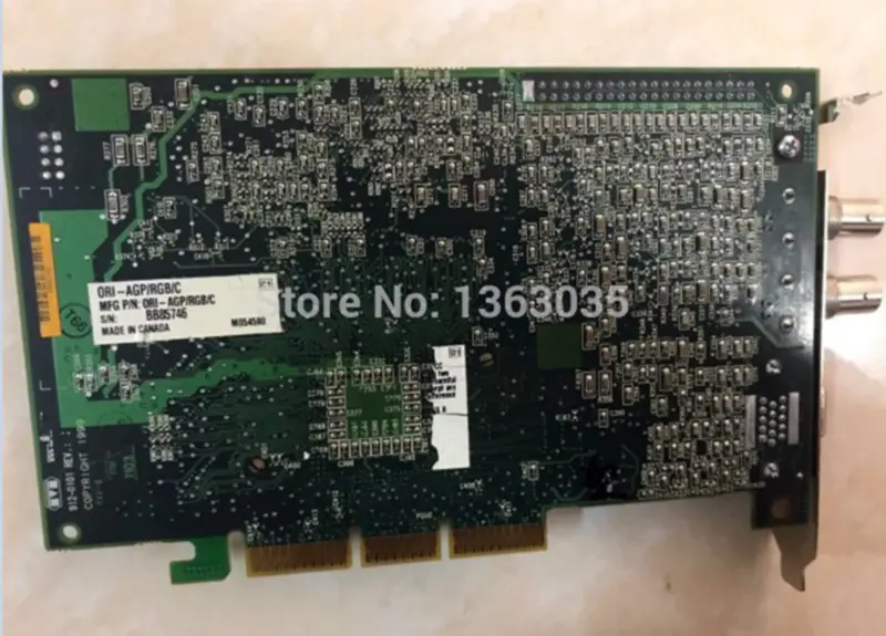 DAQ karta Matrox 912-0101 ORI-AGP/RGB/C