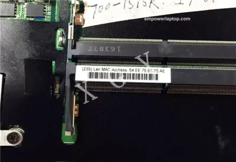 Základní deska Lenovo 15221-1M 448.06R01.001M IDEAPAD 700-15isk SR2FQ DDR4 neintegrovaná