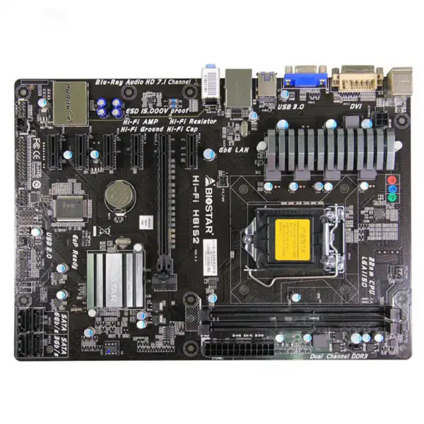 Základní deska Biostar Hi-Fi H81S2 Intel H81 LGA1150 ATX