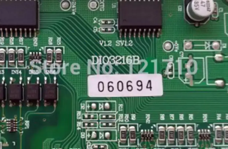 DIO3216B V1.2 SV1.2 PCI BUS 32kanálová digitální I/O karta pro 16 DI a 16 DO Izolovaná průmyslová základní deska s fotospojkami