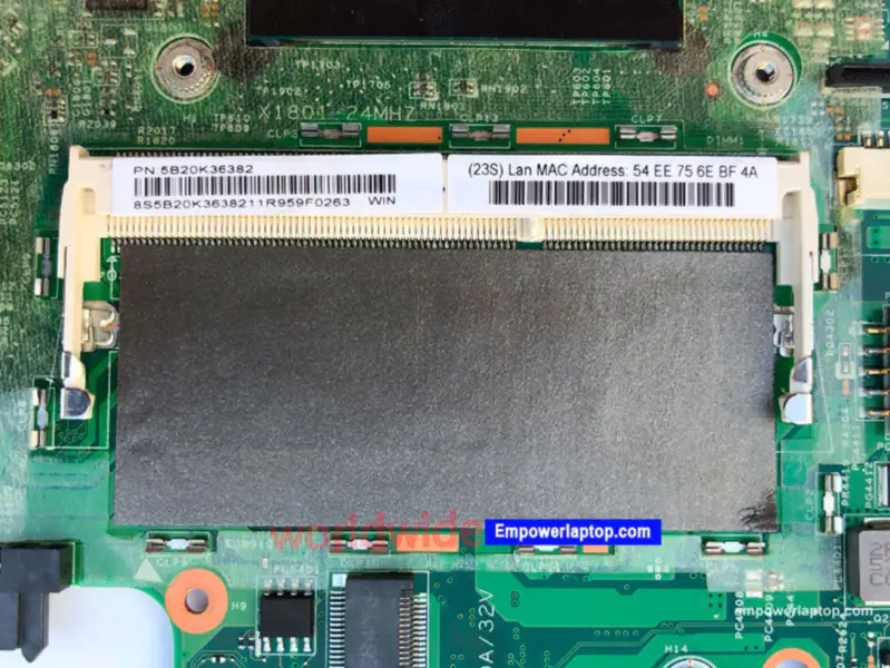 Základní deska Lenovo Flex 3-1470 P N 5B20K36382 I7-6500U N16S-GT-S-A2 Video