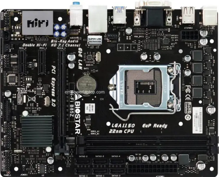 Základní deska Biostar Hi-Fi B85Z B85 LGA 1150