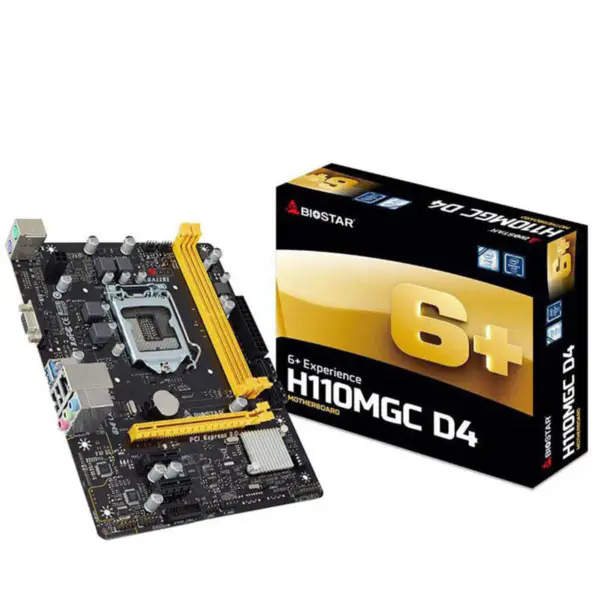 Základní deska Biostar H110MGC D4 H110 LGA 1151 Micro ATX