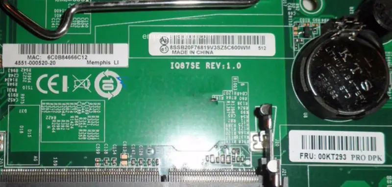 Základní deska Lenovo M93Z AIO IQ87SE 00KT293