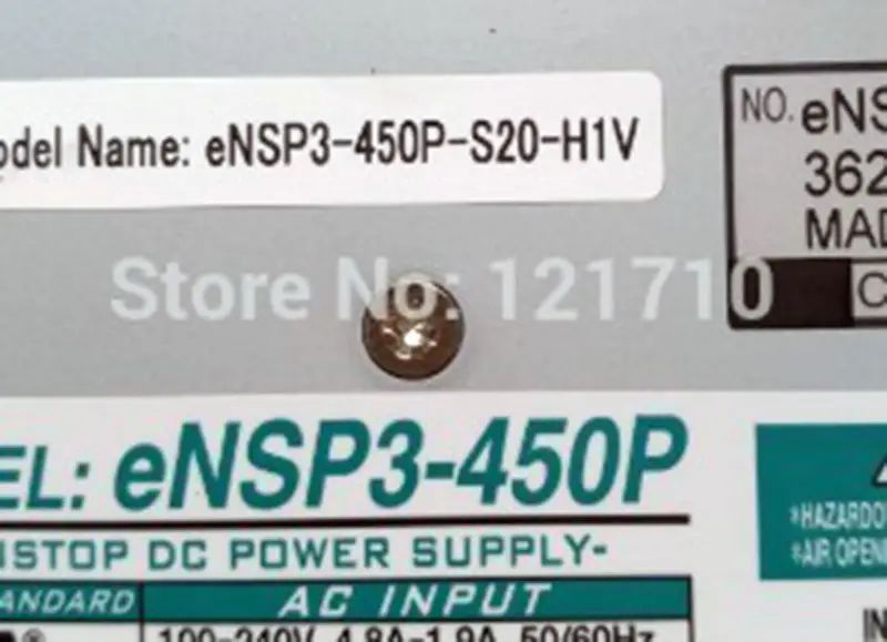 Napájecí zdroj Nipron eNSP3-450P-S20-H1V eNSP3-450P-S20-H0V